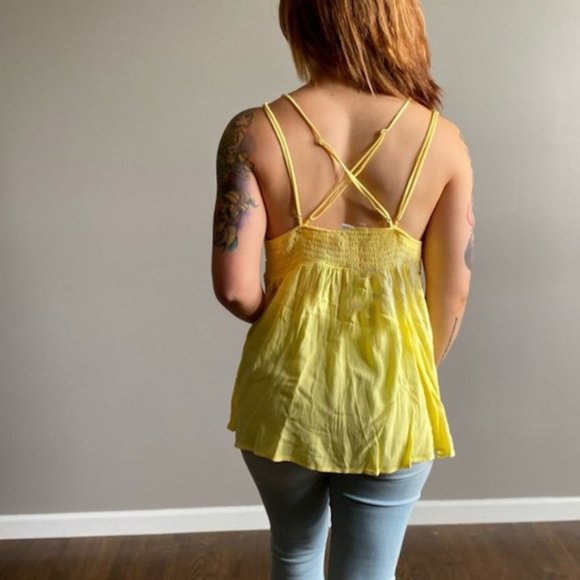 New Crochet Lace Babydoll Top - Picture 3 of 5